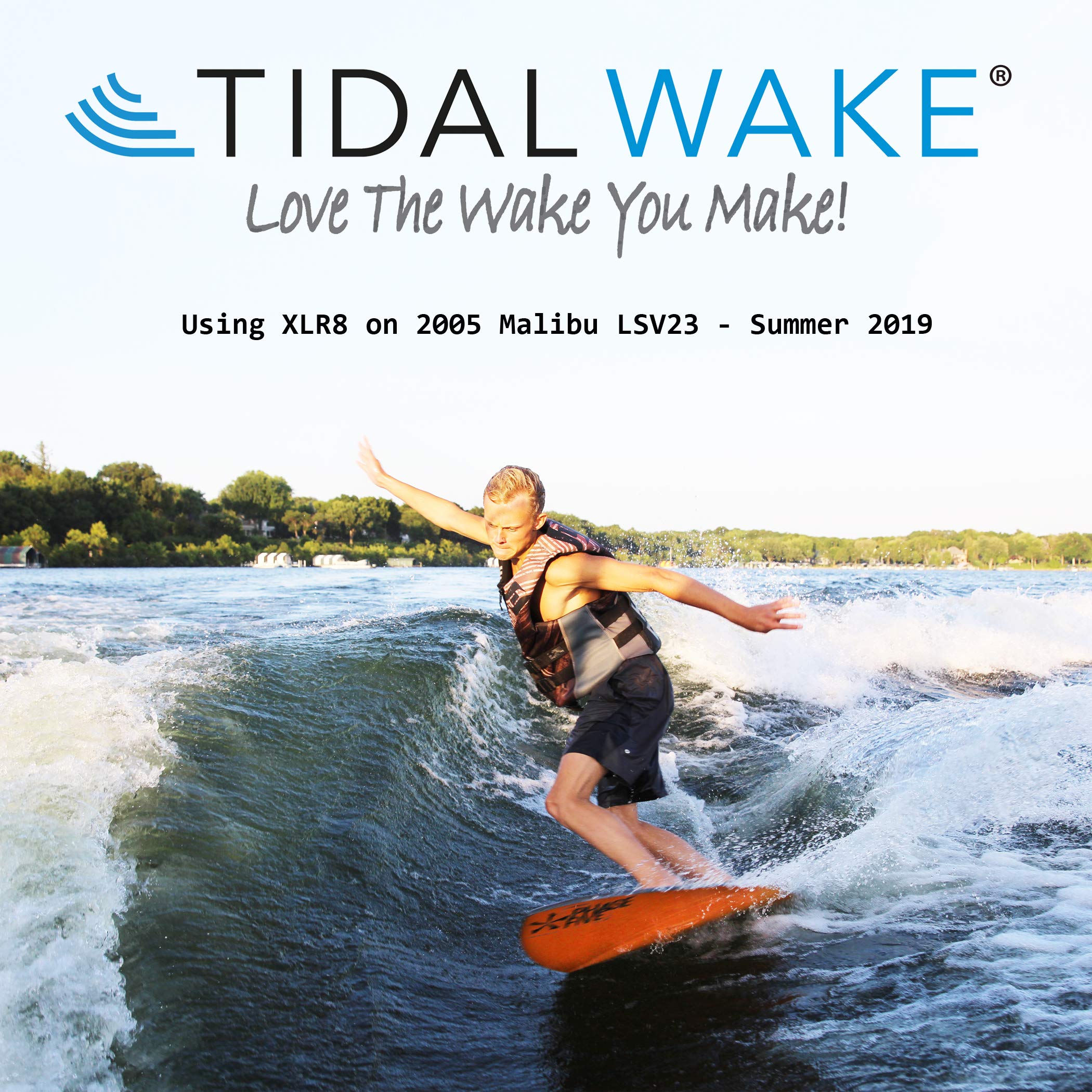 Amazon | Tidal Wake XLR8 ウェイクサーフシェイパー | ウェイク